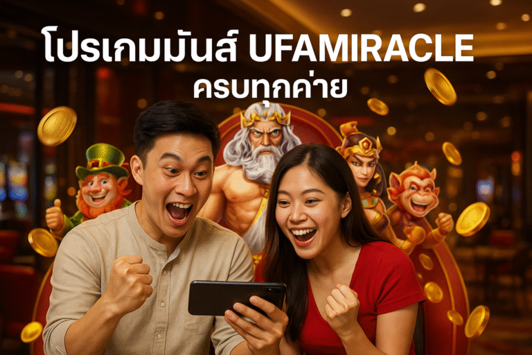 โปรเกมมันส์ UFAMIRACLE ครบทุกค่าย