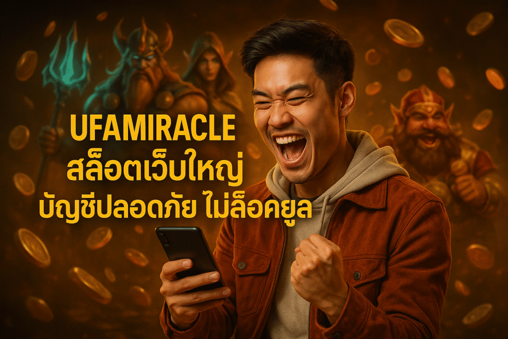 UFAMIRACLE สล็อตเว็บใหญ่ บัญชีปลอดภัย ไม่ล็อคยูส