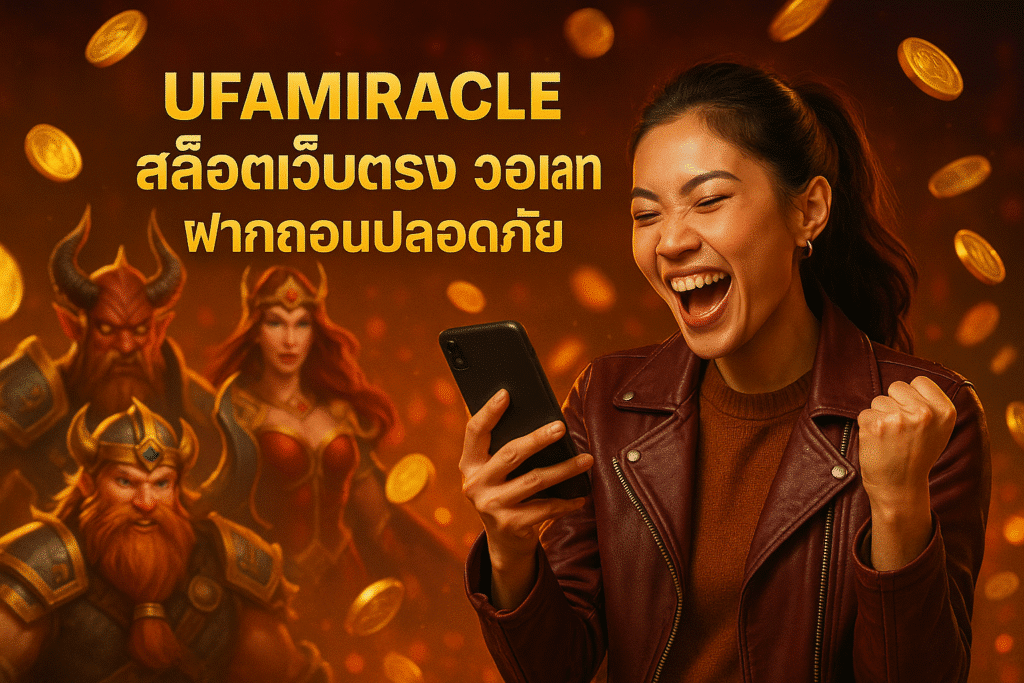 UFAMIRACLE สล็อตเว็บตรง วอเลท ฝากถอนปลอดภัย