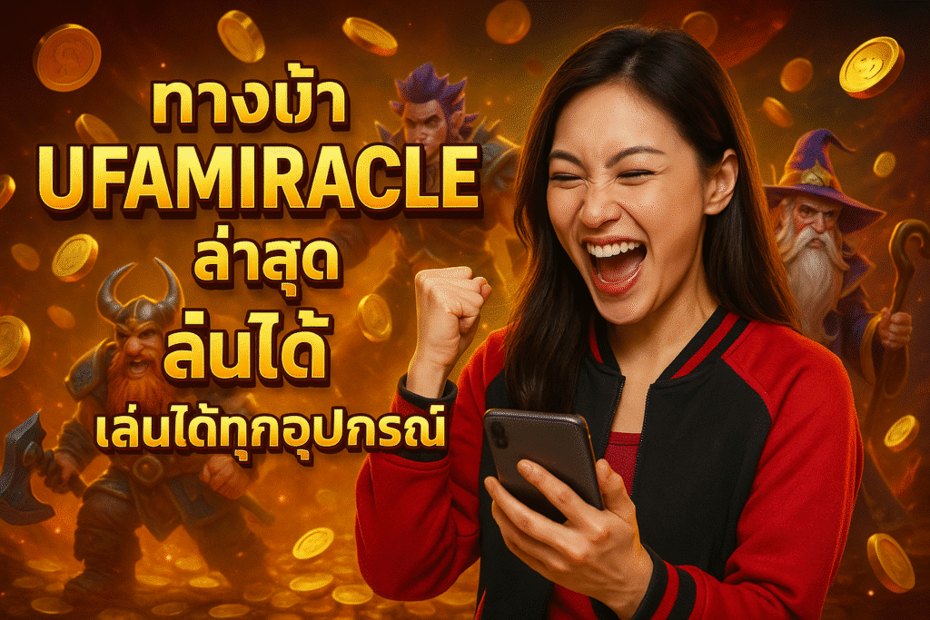 ทางเข้า UFAMIRACLE ล่าสุด เล่นได้ทุกอุปกรณ์