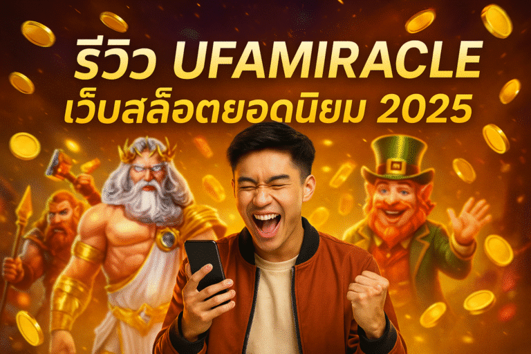 รีวิว UFAMIRACLE เว็บสล็อตยอดนิยม 2025